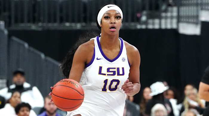 LSU forward Angel Reese